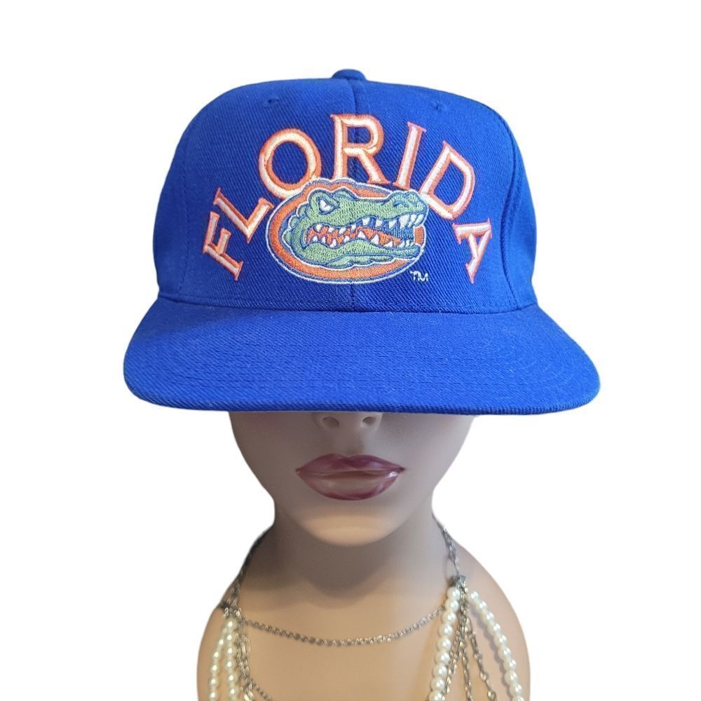 Vintage NCAA 80s/ 90s Florida Gators logo stretch cap